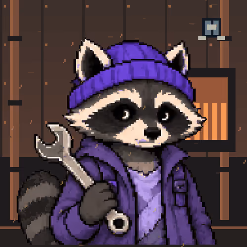 SCRAP RACCOONS #4062