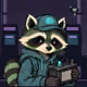 SCRAP RACCOONS #3014