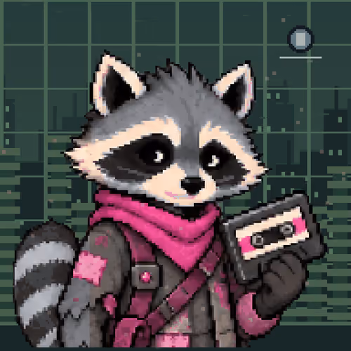 SCRAP RACCOONS #4158