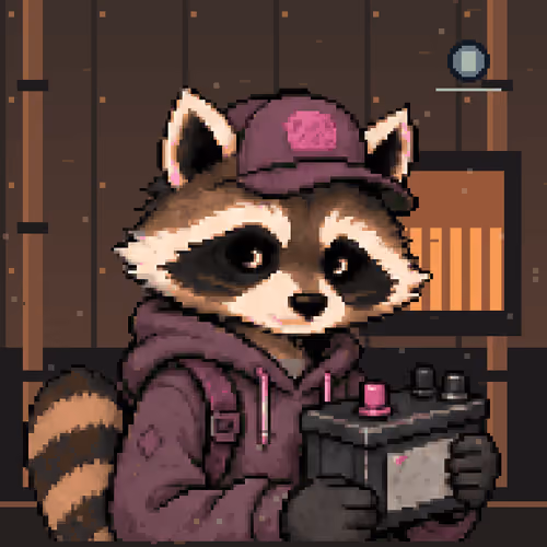 SCRAP RACCOONS #1357