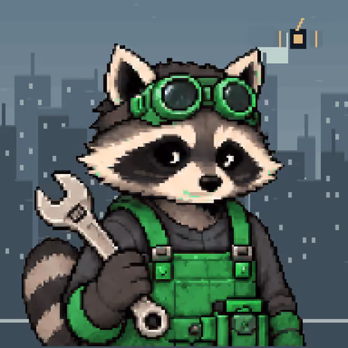 SCRAP RACCOONS #4309