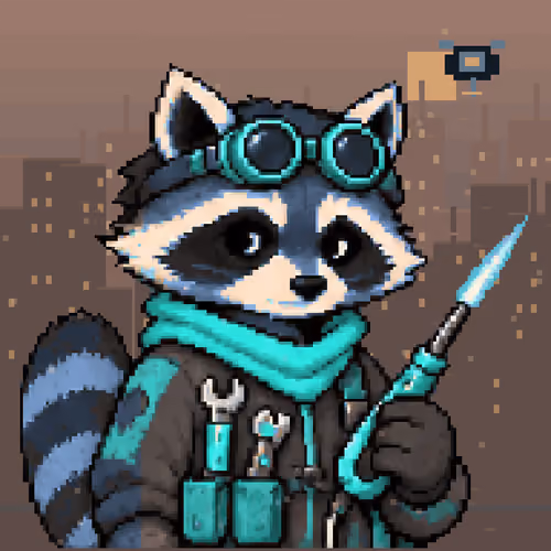 SCRAP RACCOONS #3388