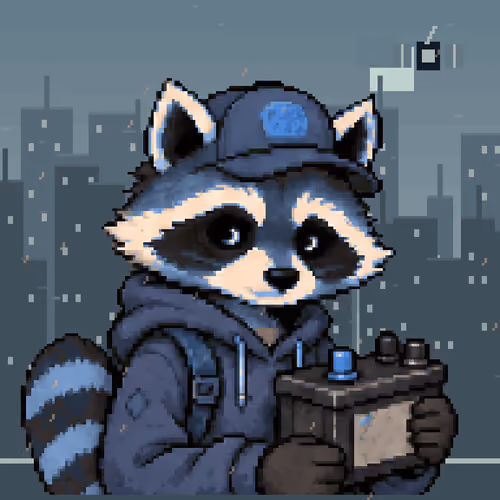 SCRAP RACCOONS #4074