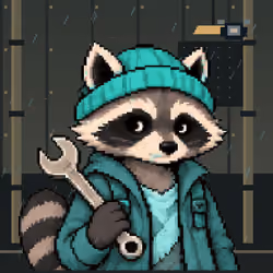 SCRAP RACCOONS #3317