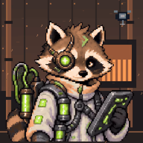 SCRAP RACCOONS #3380