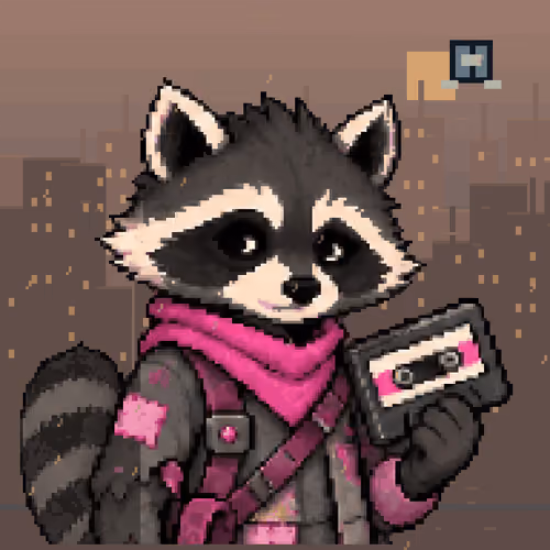 SCRAP RACCOONS #4236