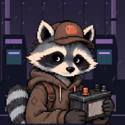SCRAP RACCOONS #3313