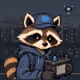SCRAP RACCOONS #1876