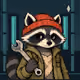 SCRAP RACCOONS #1726