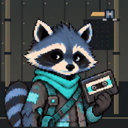 SCRAP RACCOONS #3306