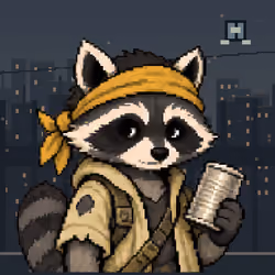 SCRAP RACCOONS #2310
