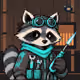 SCRAP RACCOONS #1883