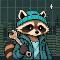 SCRAP RACCOONS #3291