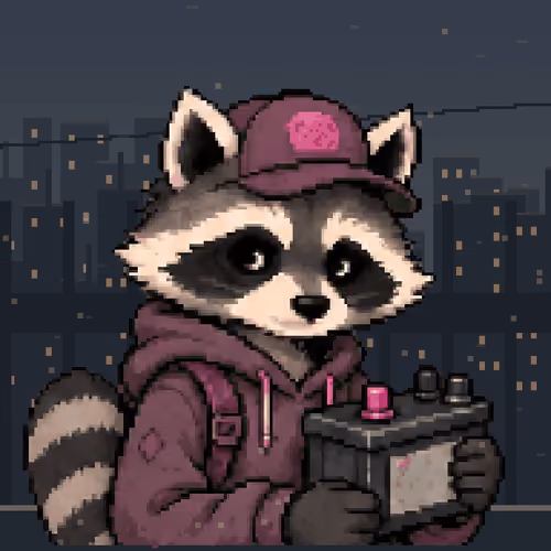 SCRAP RACCOONS #1537