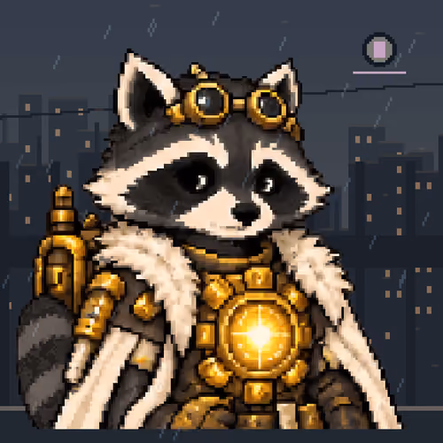 SCRAP RACCOONS #0057