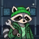 SCRAP RACCOONS #1808