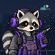 SCRAP RACCOONS #3391
