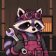 SCRAP RACCOONS #3213