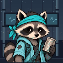 SCRAP RACCOONS #0219