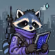 SCRAP RACCOONS #3061