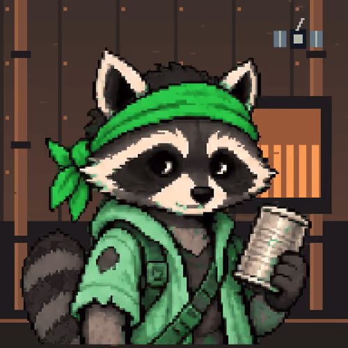 SCRAP RACCOONS #4115