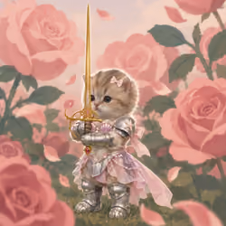 Knight Kitten #572