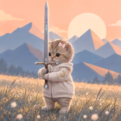 Knight Kitten #782