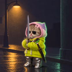 Knight Kitten #212