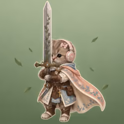 Knight Kitten #499