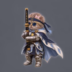 Knight Kitten #655