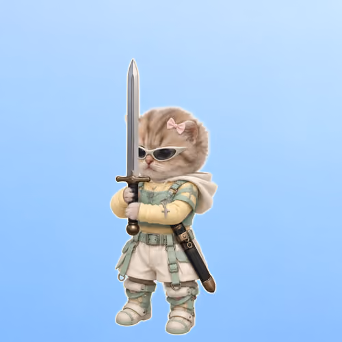 Knight Kitten #939