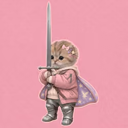 Knight Kitten #687