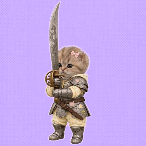 Knight Kitten #723