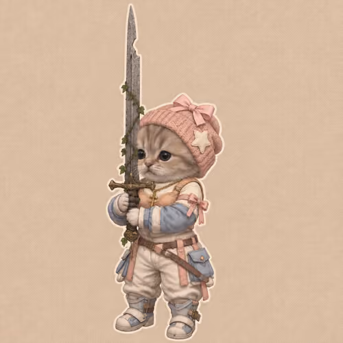 Knight Kitten #80