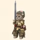Knight Kitten #807