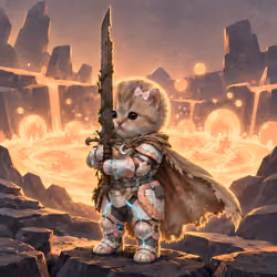 Knight Kitten #364