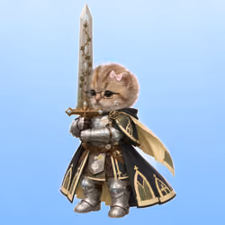 Knight Kitten #565