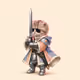 Knight Kitten #798