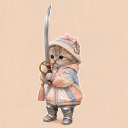 Knight Kitten #994