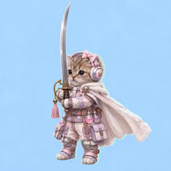 Knight Kitten #901