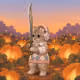 Knight Kitten #1082