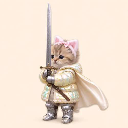 Knight Kitten #54