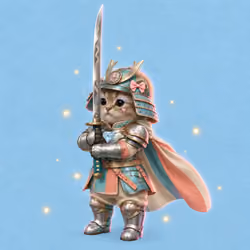 Knight Kitten #767