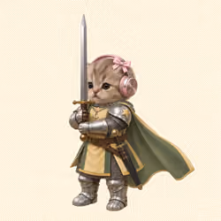 Knight Kitten #783