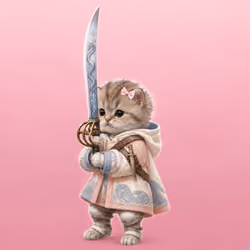 Knight Kitten #571