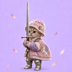 Knight Kitten #50