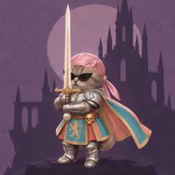 Knight Kitten #213