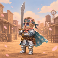 Knight Kitten #835