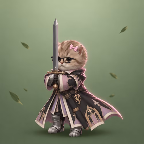 Knight Kitten #178
