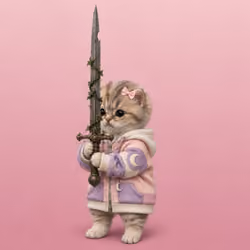 Knight Kitten #457